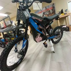 HappyRun G300 Pro Electric Dirt Bike | 6500W Peak | 72V 30Ah | 50 MPH | 4 Colors Available