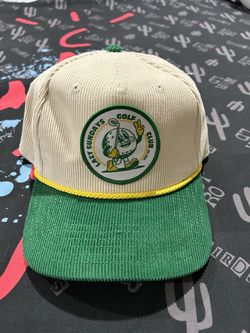 Courdoroy Golf hat