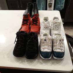 Sneakers And Girls Boots 8c Jordans Black, Jorden Baby Power Bottom Snake Skin , Addidas Red Spider Man Edition,  Air Max , 