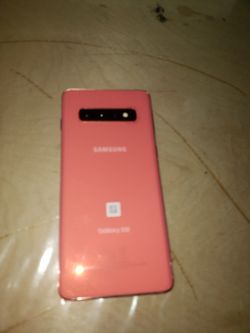 Samsung S10 flamingo pink