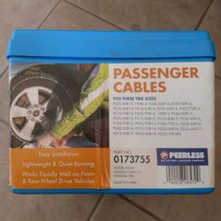 Peerless passenger cables car tire chains. Part number 0173755