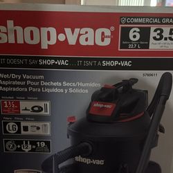 Shop-Vac 6 Gallon 3.5 Peak HP Wet/Dry Vacuum (New – Sealed)