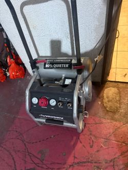 Compresor husky quiter used condition as is 