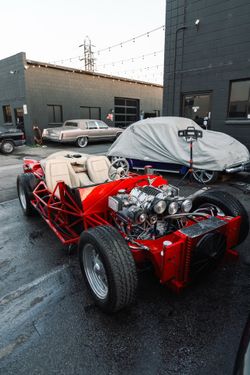 55 300sl Gullwing Chassis Big Motor Suspension