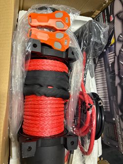 Truck SUV Winch with Synthetic Rope Kit