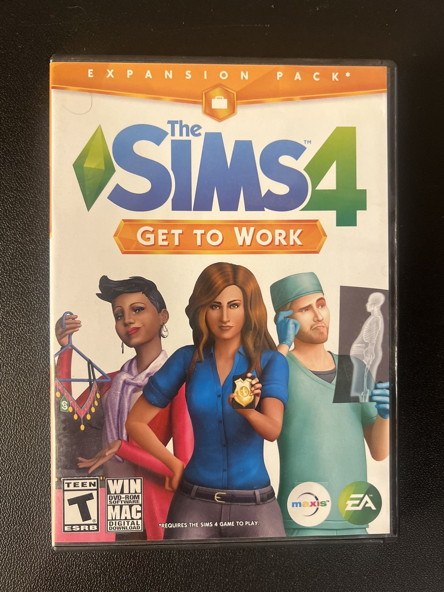 The Sims 4 Get To Work - (PC, 2015) CIB
