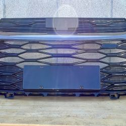 2024-25-2026 Chevrolet Trailblazer RS Front Upper Grille  Black Chrome Aftermarket  