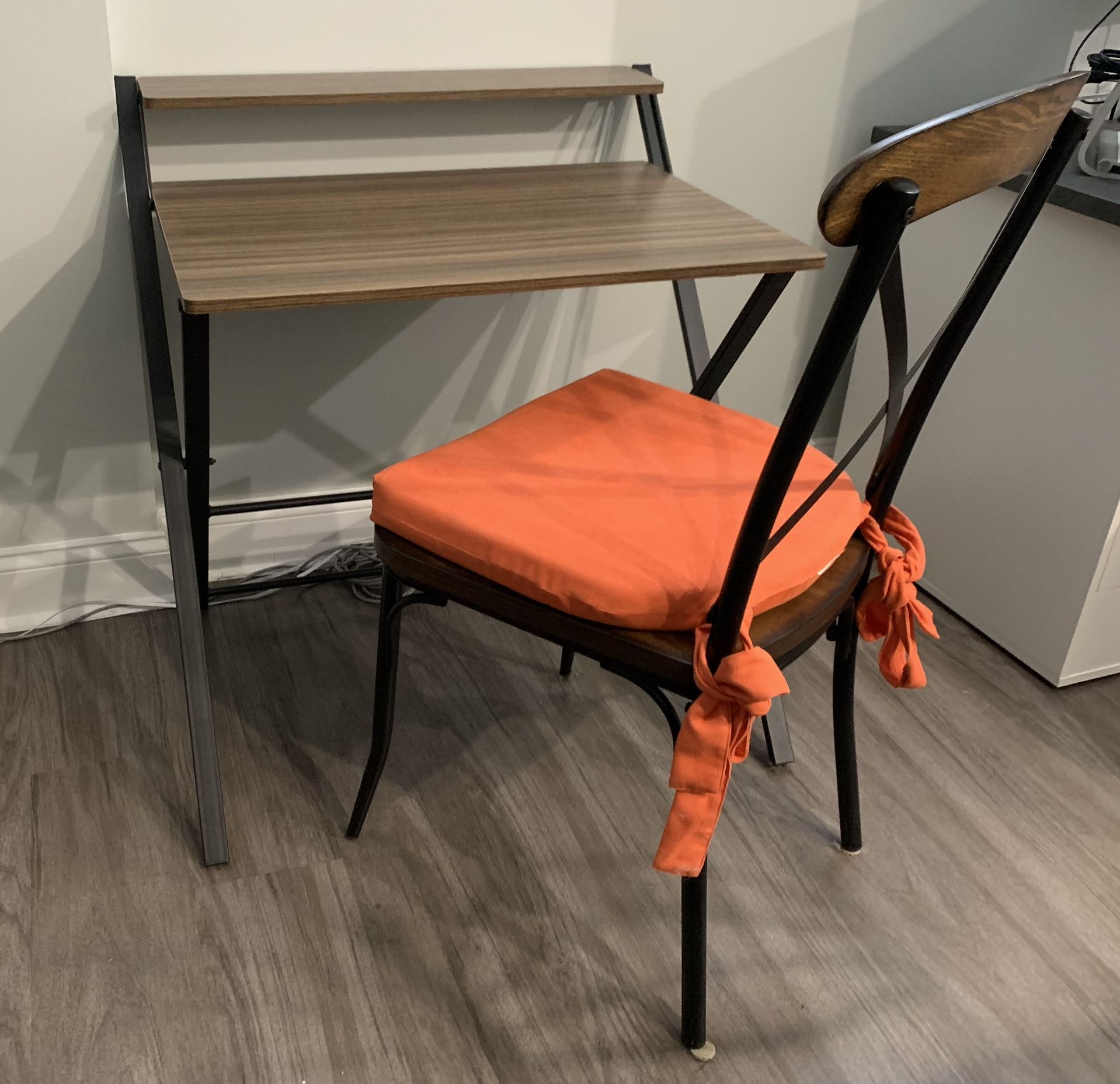 Fold Up Desk With Chair