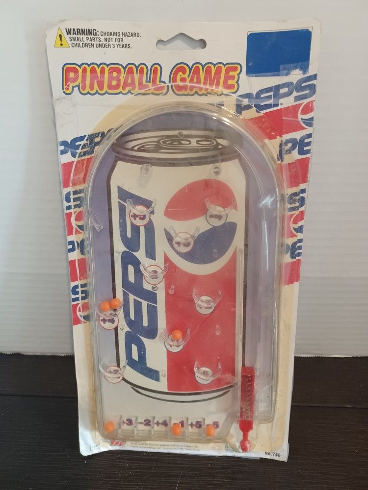 Vintage/Retro Pepsi Cola Handheld Pinball Game 