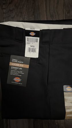 34X32 Dickies Twill Work Pants BLK