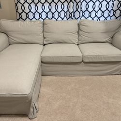 IKEA Sofa With Chaise