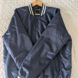 Shaka Wear bomber Jacket-Navy Blue XL