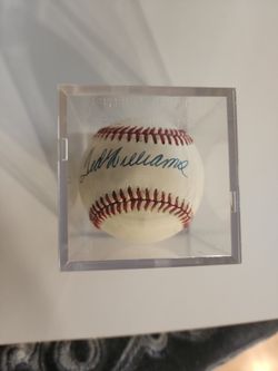 Ted Williams Autographed Ball