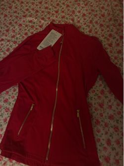 red lululemon define jacket all sizes