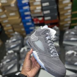 Jordan Retro 5 Wolf Grey 2026 Men’s And GS
