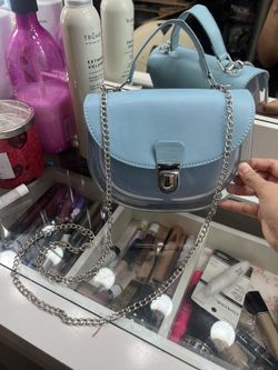 Clear Blue Purse