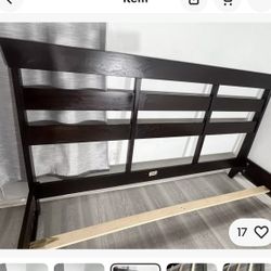 Ethan Allen Bed Frame And Nightstands 