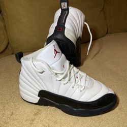 Air Jordan 12 Retro PS Taxi White Gym Red Black 