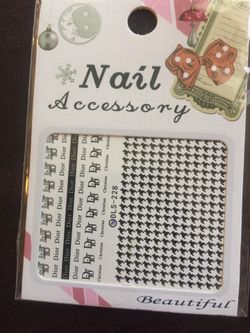 Nails stickers Dior