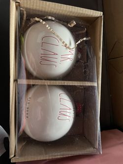 Rae Dunn Christmas Ornaments 