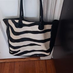 Zebra Print Leather Maurizio  Taiuti 