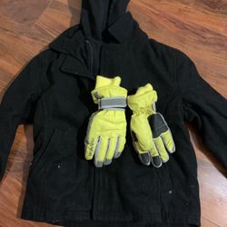 Boys Small Hat And Coat 
