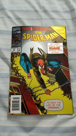 Spider-Man comic book (foil cover)