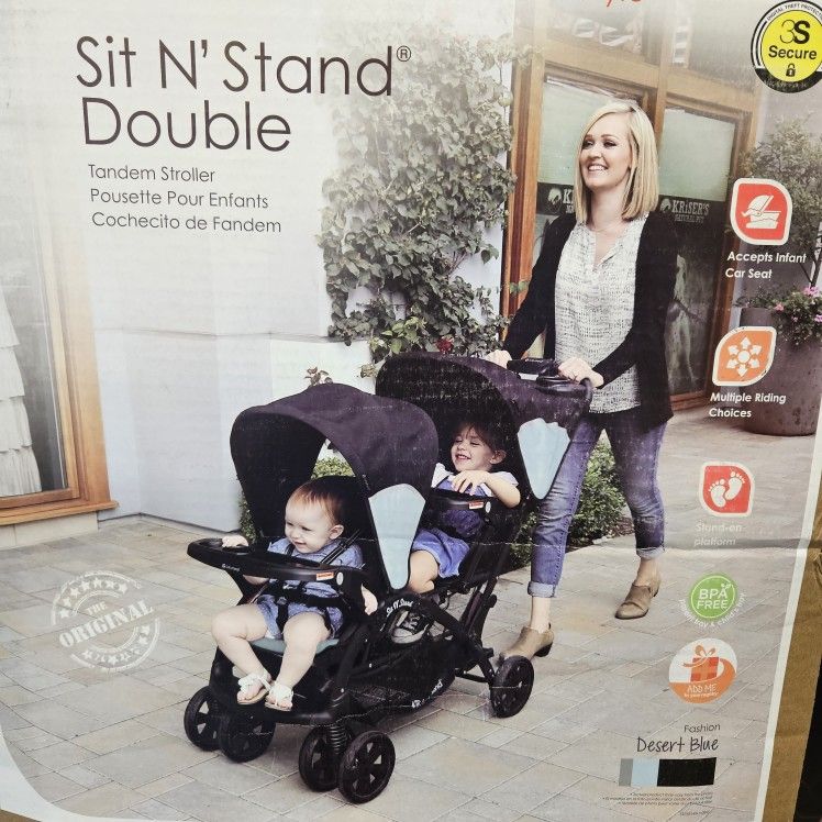 sit and stand double stroller