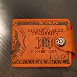 Benjamin Franklin Faux Leather Wallet