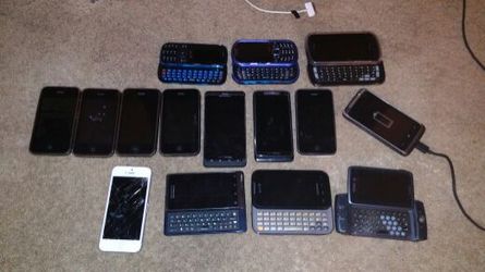 T mobile sprint verizon atat phones iphone 5 and one