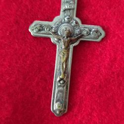 crucifico de  plata /silver