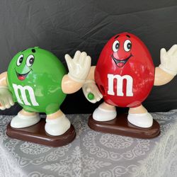 M&M Candy VINTAGE, Dispensers, 1992, set 2