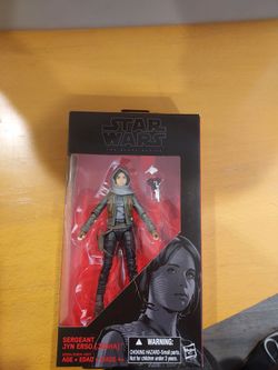 Star wars Sergeant jyn erso jedha figure