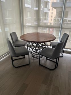 Dining table.