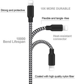 6ft Iphone/apple fast charging cable...new