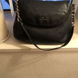 Kate Spade Black Leather Purse