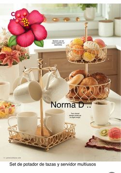 Set de portador para tazas y servidor multiusos nuevos en sus cajas 🌺 princess house 🌺