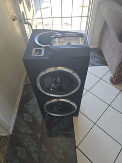 Bocinas Sony Xplod 1000 + 1000 Y Amplificador 