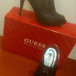 Peep Toe Sling Back Boots Size 9 1/2