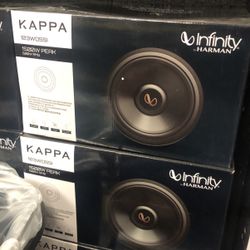 Infinity Kappa 12 Inch Subwoofer On Sale For 139.99