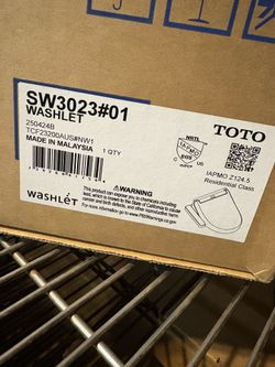 Toto Washlet Kc2 Electronic Bidet Toilet Seat With Heated Seat And Softclose Lid, Round, Cotton White - New In Box 