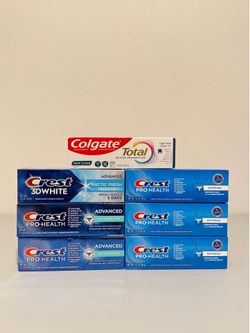 Toothpaste 4 for $10