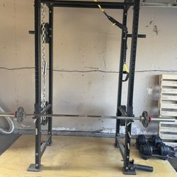 Squat Rack Weights Gym Bars