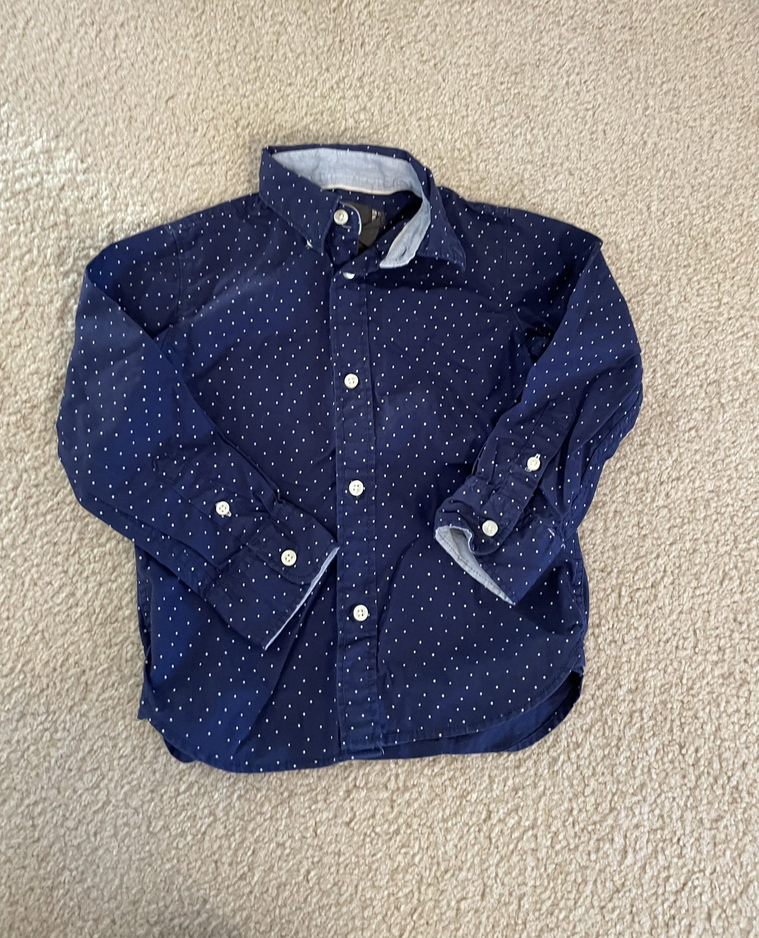 Boys H&M Button Up Shirt Size 3-4Y