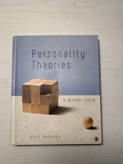 Personality Theories A Global View Eric Shiraev