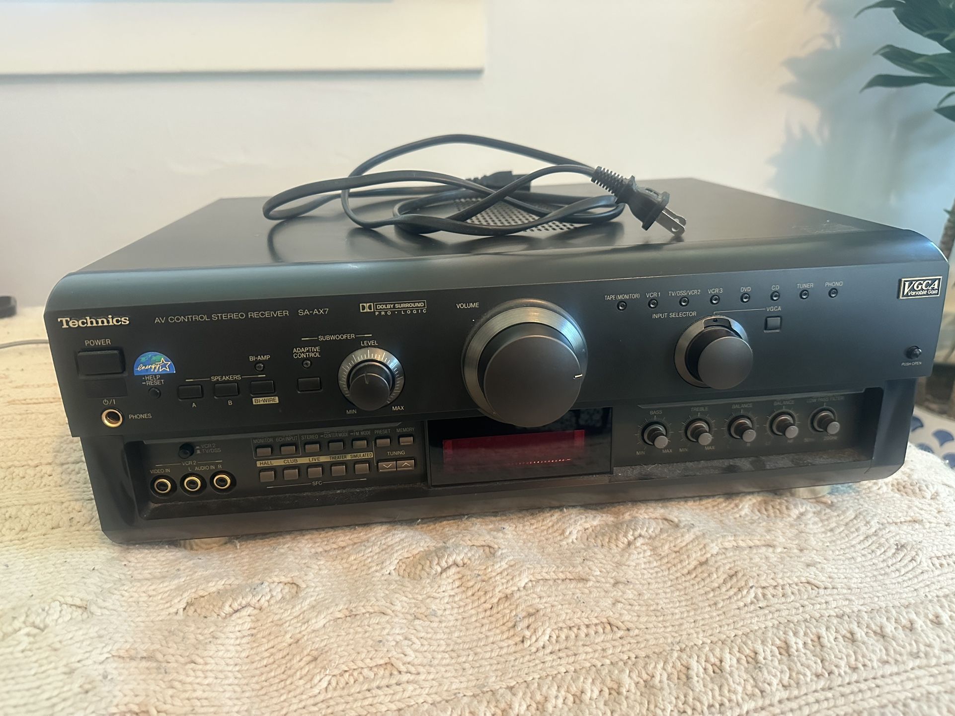 TECHNICS Receiver, SA – AX7
