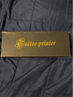 Tattoo thermal printer