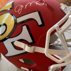 Joe Montana Amp Helmet $500 Obo