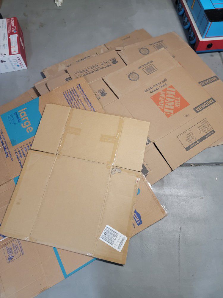 10 Miscellaneous Moving Boxes 