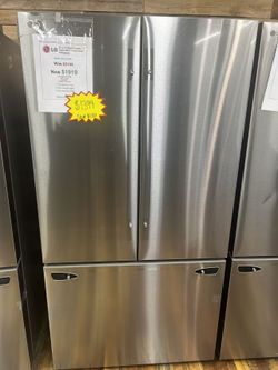 LG Refridgerator- One Year Warranty Included!
